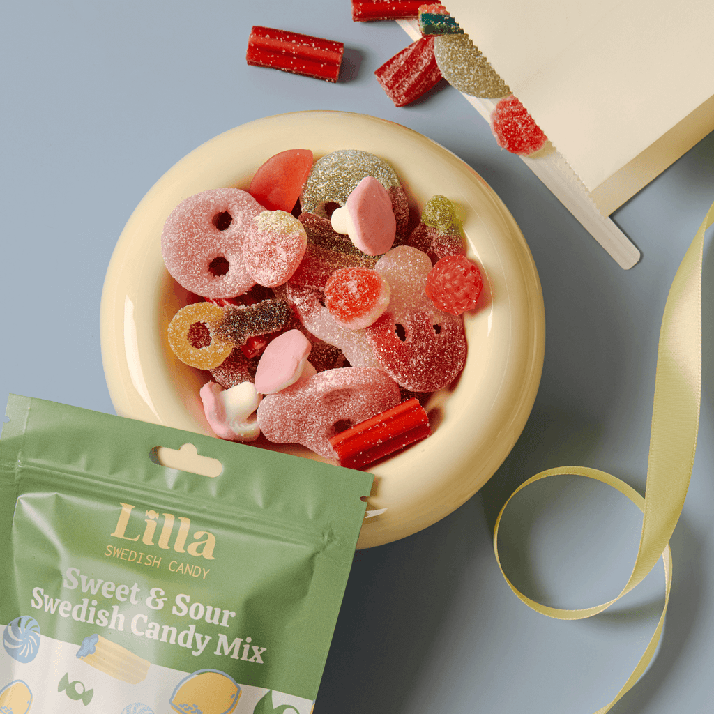 Sweet & Sour Swedish Candy Mix La Vie Bien Sweet & Sour Swedish Candy Mix