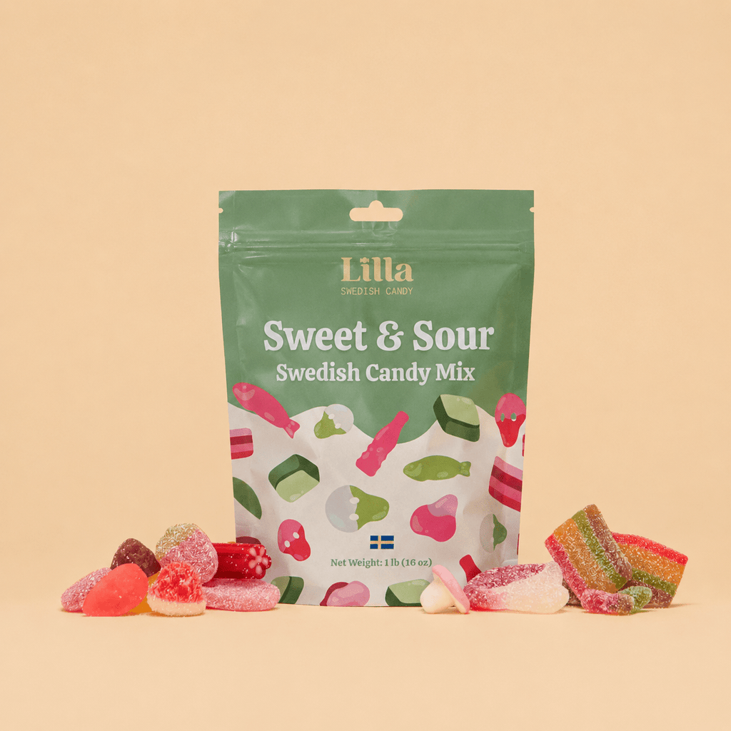 Sweet & Sour Swedish Candy Mix La Vie Bien Sweet & Sour Swedish Candy Mix