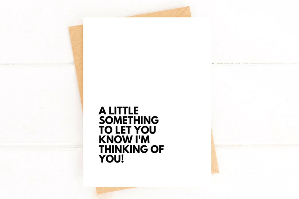 Sweet Thinking of You Card – Simple and Heartfelt Just Because Card by Five Dot Post