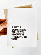 Sweet Thinking of You Card – Simple and Heartfelt Just Because Card by Five Dot Post
