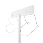 Sweetheart large hoops by Alegria Accessories Inc