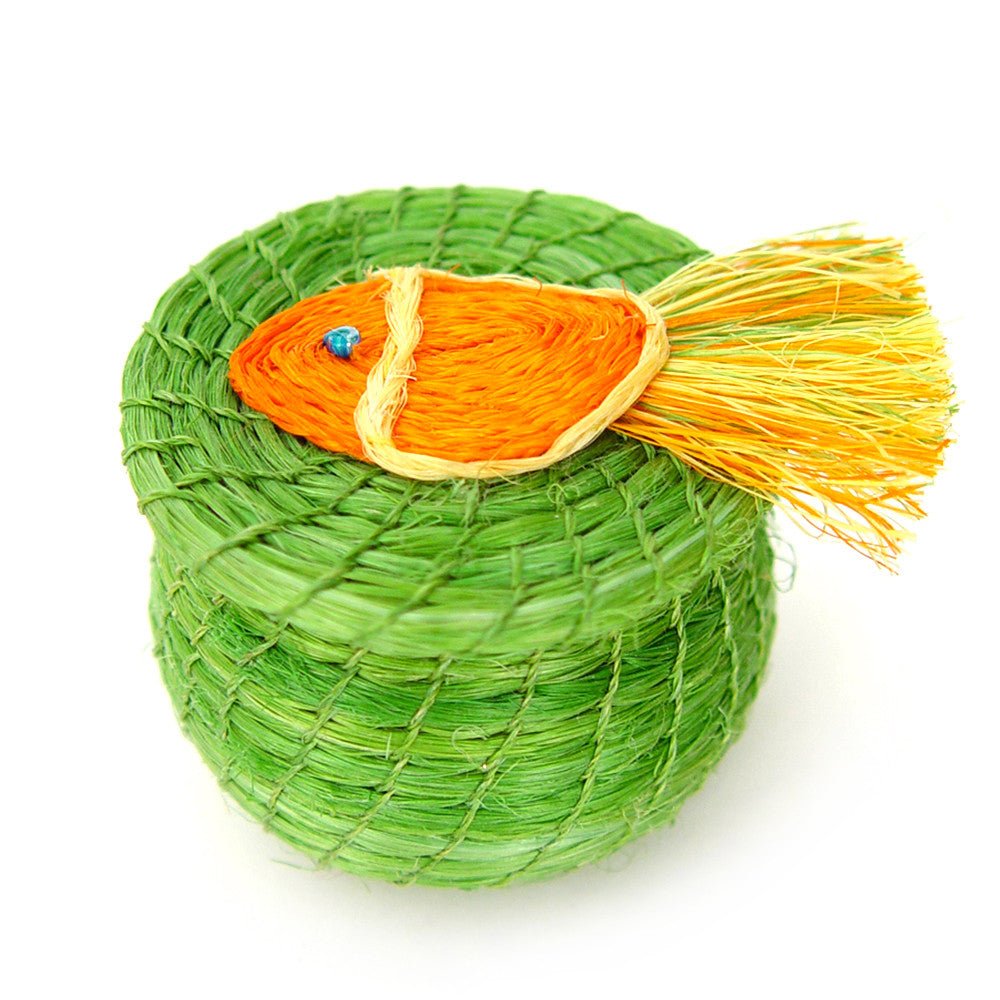 Swimming Fish Tiny Basket La Vie Bien Swimming Fish Tiny Basket