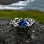 Sylvia Celtic Trinity Knot Ring Ring La Vie Bien Sylvia Celtic Trinity Knot Ring