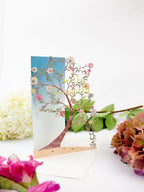 Sympathy Tree Lasercut Card by Ash & Rose