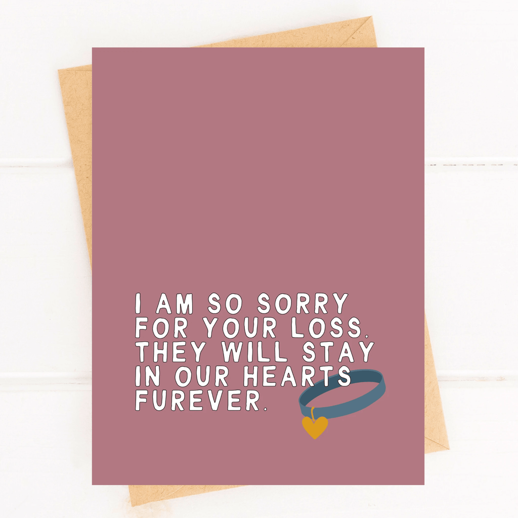 SYMPAWTHY™ Pet Sympathy Card for Pet Loss Pet Parent Grief Card by Five Dot Post