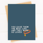 SYMPAWTHY™ Sweet Pet Sympathy Card for Dog Loss Pet Parent Grief Card by Five Dot Post