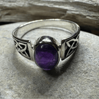 Syra Celtic Knot Ring in Sterling Silver Ring La Vie Bien Syra Celtic Knot Ring in Sterling Silver