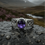Syra Celtic Knot Ring in Sterling Silver Ring La Vie Bien Syra Celtic Knot Ring in Sterling Silver