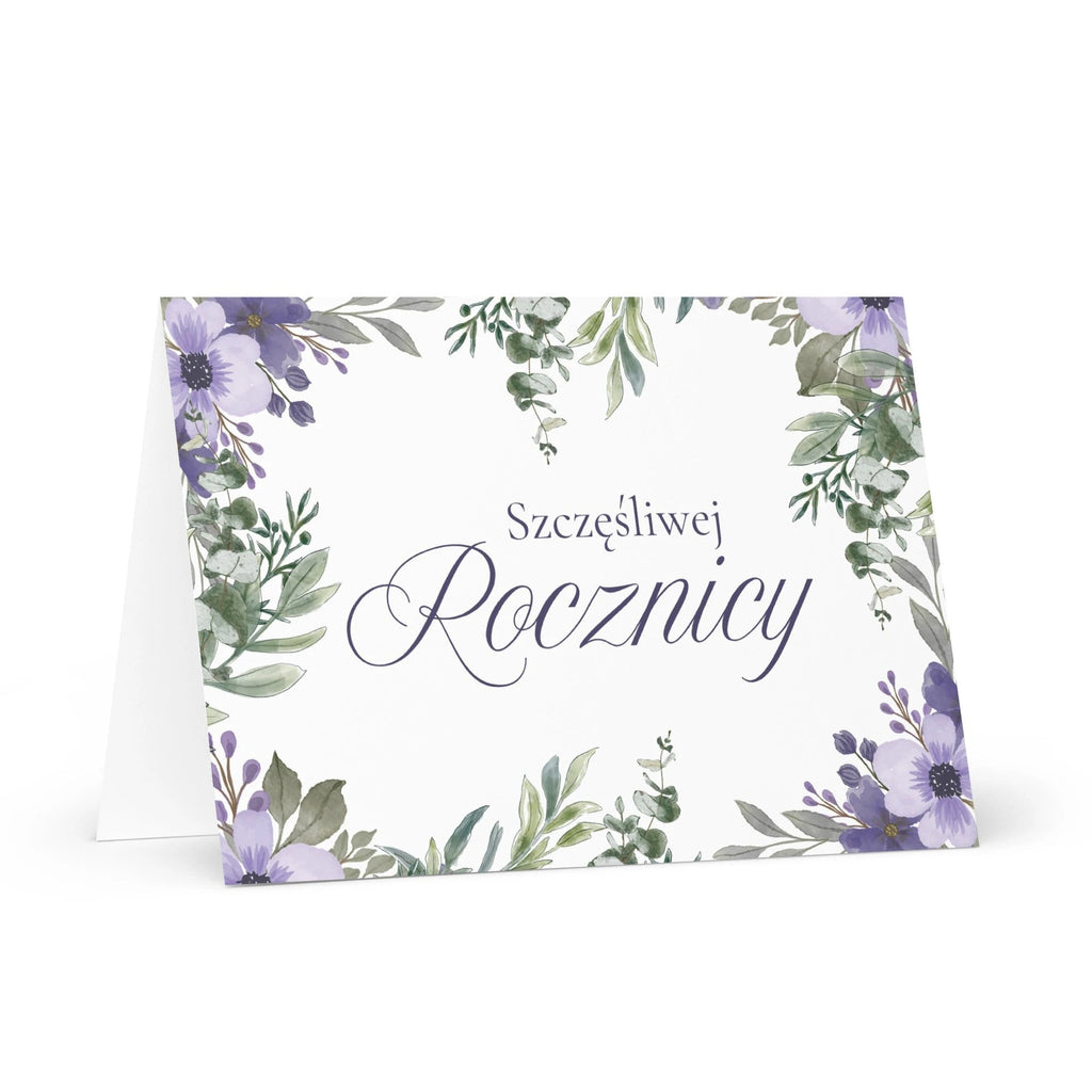 Szczęśliwej Rocznicy Greeting card by La Vie Bien
