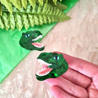T Rex Dinosaur Brooch Set by Cherryloco Jewellery Brooches La Vie Bien T Rex Dinosaur Brooch Set by Cherryloco Jewellery