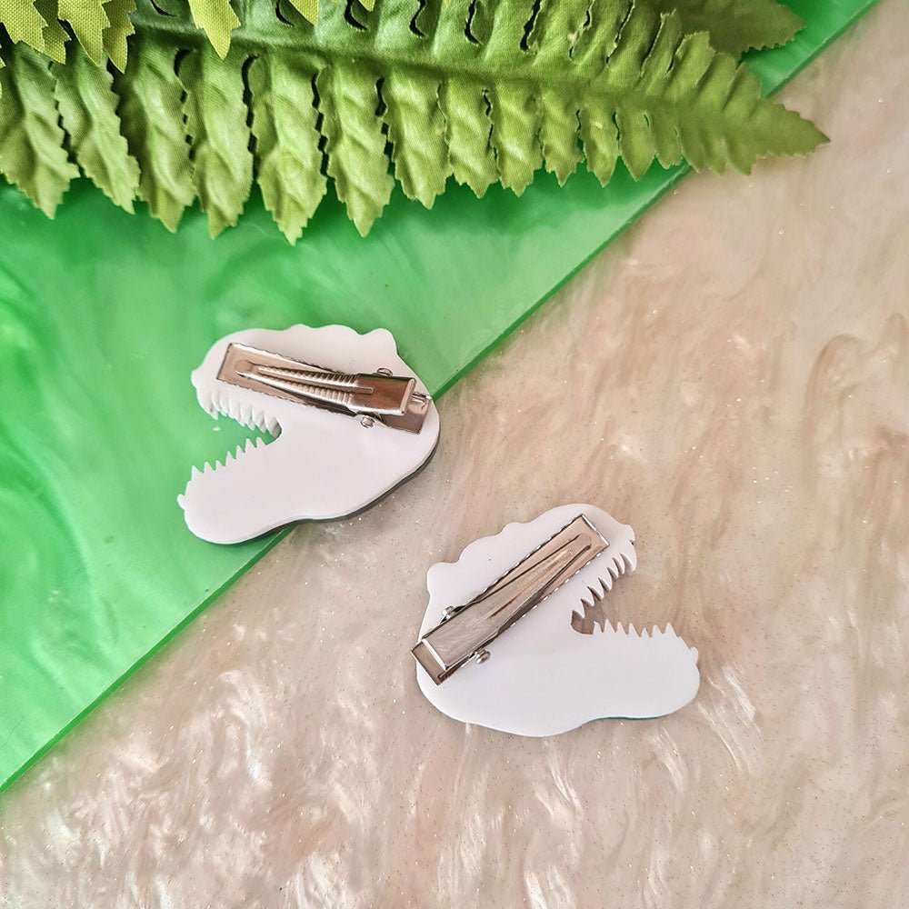 T Rex Dinosaur Brooch Set by Cherryloco Jewellery Brooches La Vie Bien T Rex Dinosaur Brooch Set by Cherryloco Jewellery