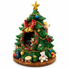 Tabletop Tree Spinning Musical Christmas Figurine Musical Figurines > Tabletop Christmas Trees La Vie Bien Tabletop Tree Spinning Musical Christmas Figurine