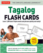 Tagalog Flash Cards Kit: Learn 1,000 Basic Words and Phrases Quick and Easily Book La Vie Bien Tagalog Flash Cards Kit: Learn 1,000 Basic Words and Phrases Quick and Easily