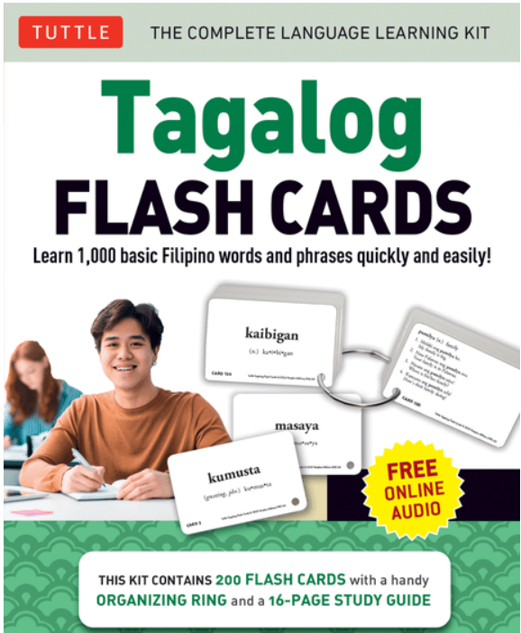 Tagalog Flash Cards Kit: Learn 1,000 Basic Words and Phrases Quick and Easily Book La Vie Bien Tagalog Flash Cards Kit: Learn 1,000 Basic Words and Phrases Quick and Easily