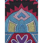 Tahj Embroidered Boho Blue Wallet - Thailand Wallets La Vie Bien Tahj Embroidered Boho Blue Wallet - Thailand
