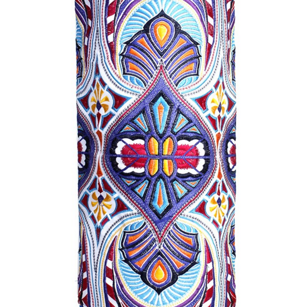 Tahj Embroidered Hmong Yoga Bag - Thailand Bags La Vie Bien Tahj Embroidered Hmong Yoga Bag - Thailand
