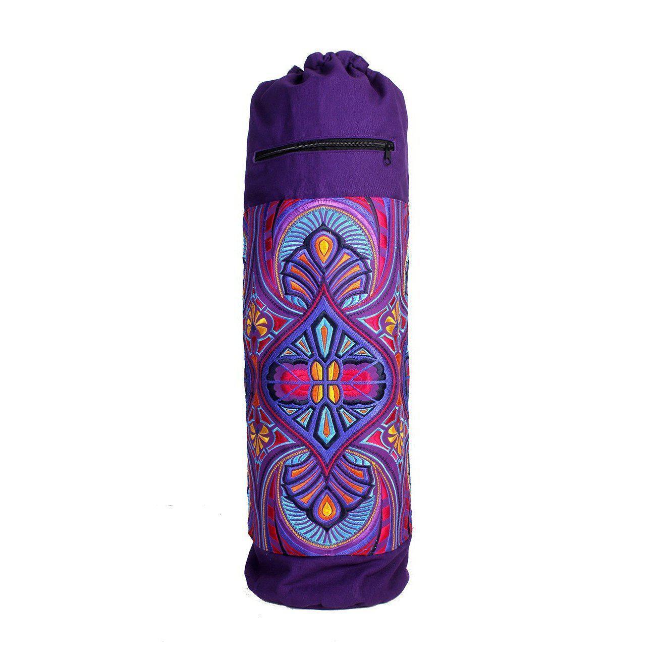 Tahj Embroidered Hmong Yoga Bag - Thailand Bags La Vie Bien Tahj Embroidered Hmong Yoga Bag - Thailand