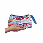 Tahj Small Embroidered Wristlet - Thailand Bags La Vie Bien Tahj Small Embroidered Wristlet - Thailand