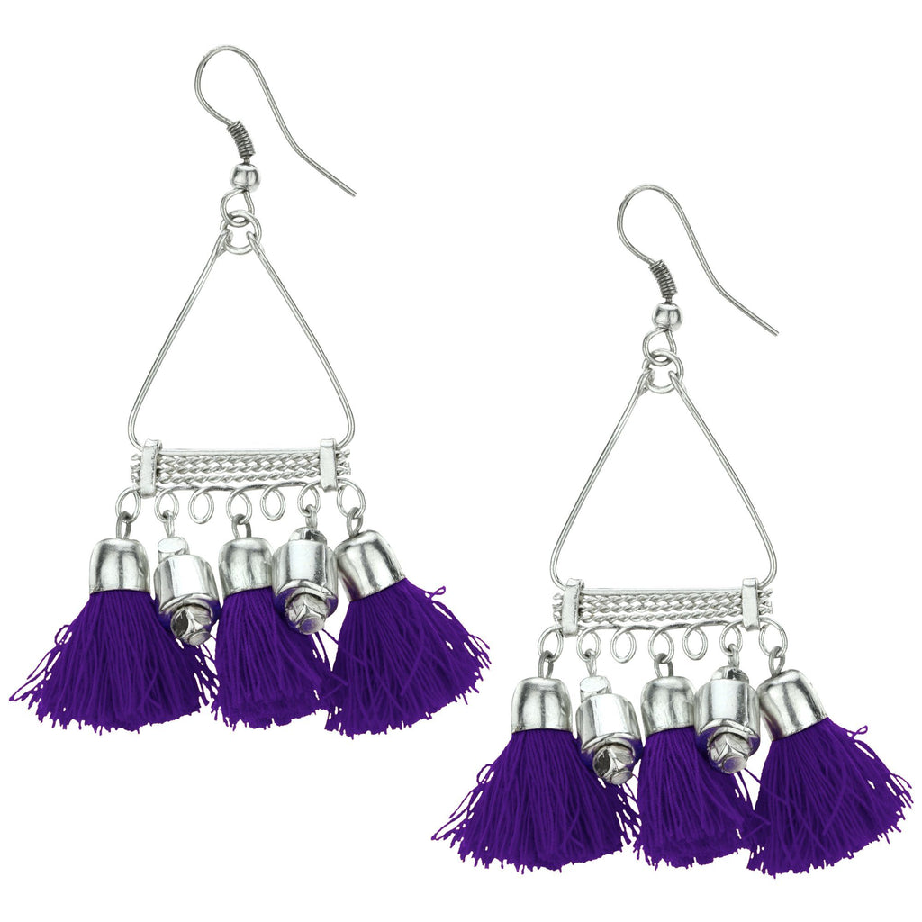 Taj Tassel Earrings Earrings - Fashion La Vie Bien Taj Tassel Earrings