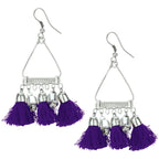 Taj Tassel Earrings Earrings - Fashion La Vie Bien Taj Tassel Earrings