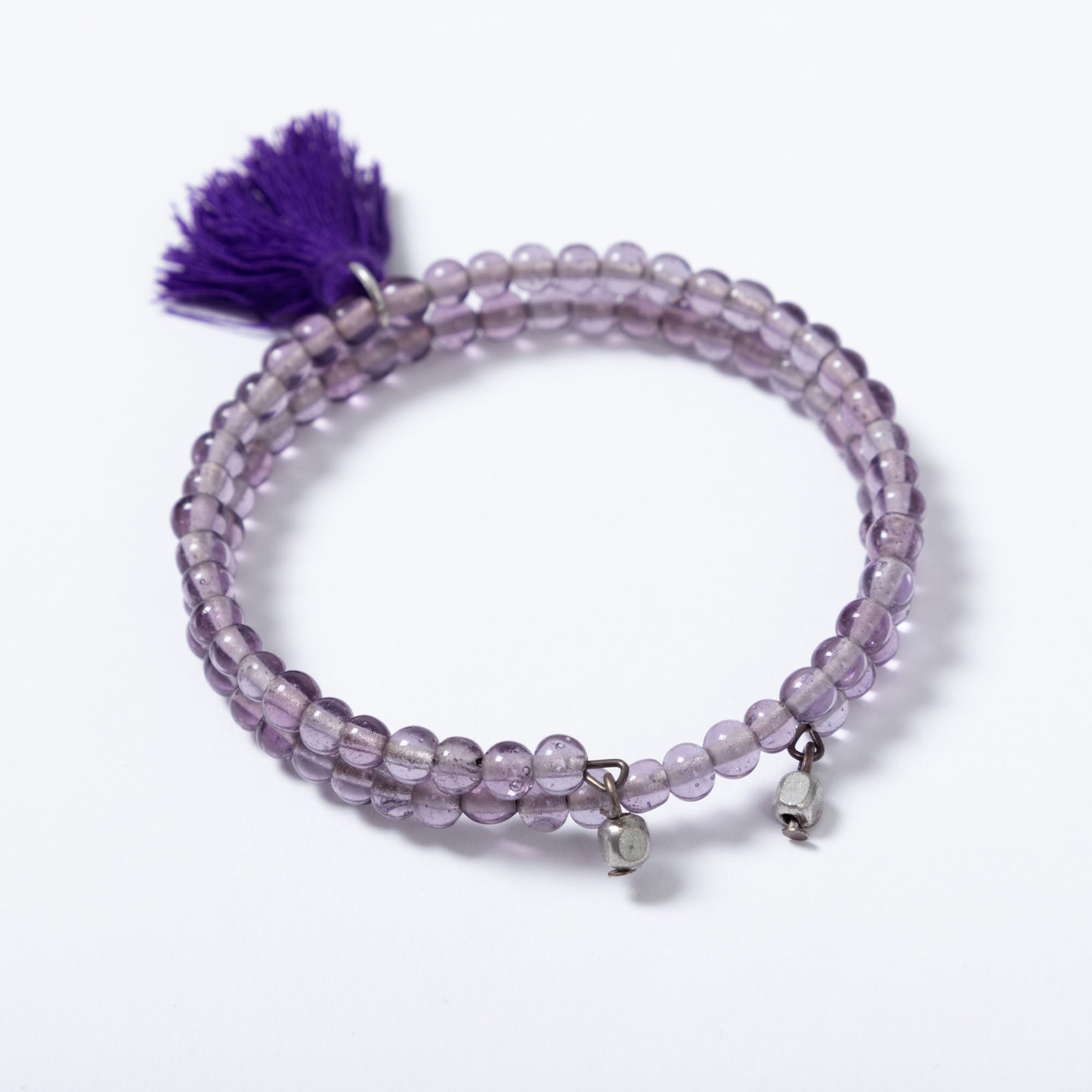 Taj Tassel Glass Bead Bracelet Bracelets - Fashion La Vie Bien Taj Tassel Glass Bead Bracelet