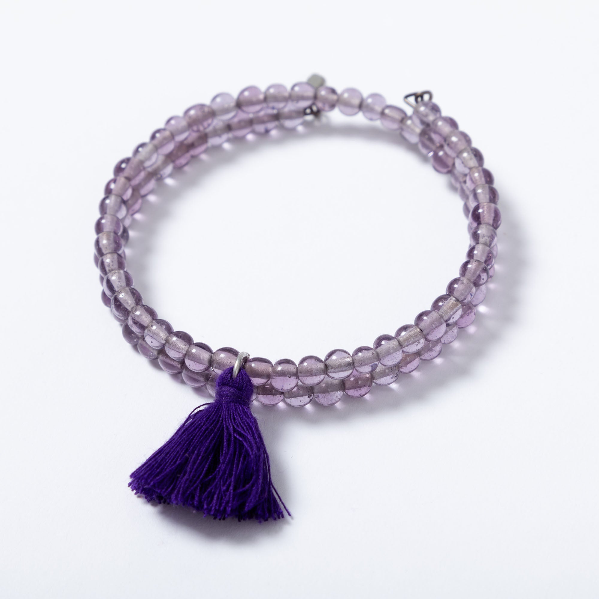 Taj Tassel Glass Bead Bracelet Bracelets - Fashion La Vie Bien Taj Tassel Glass Bead Bracelet