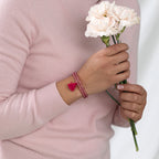 Taj Tassel Glass Bead Bracelet Bracelets - Fashion La Vie Bien Taj Tassel Glass Bead Bracelet
