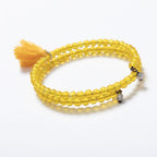 Taj Tassel Glass Bead Bracelet Bracelets - Fashion La Vie Bien Taj Tassel Glass Bead Bracelet