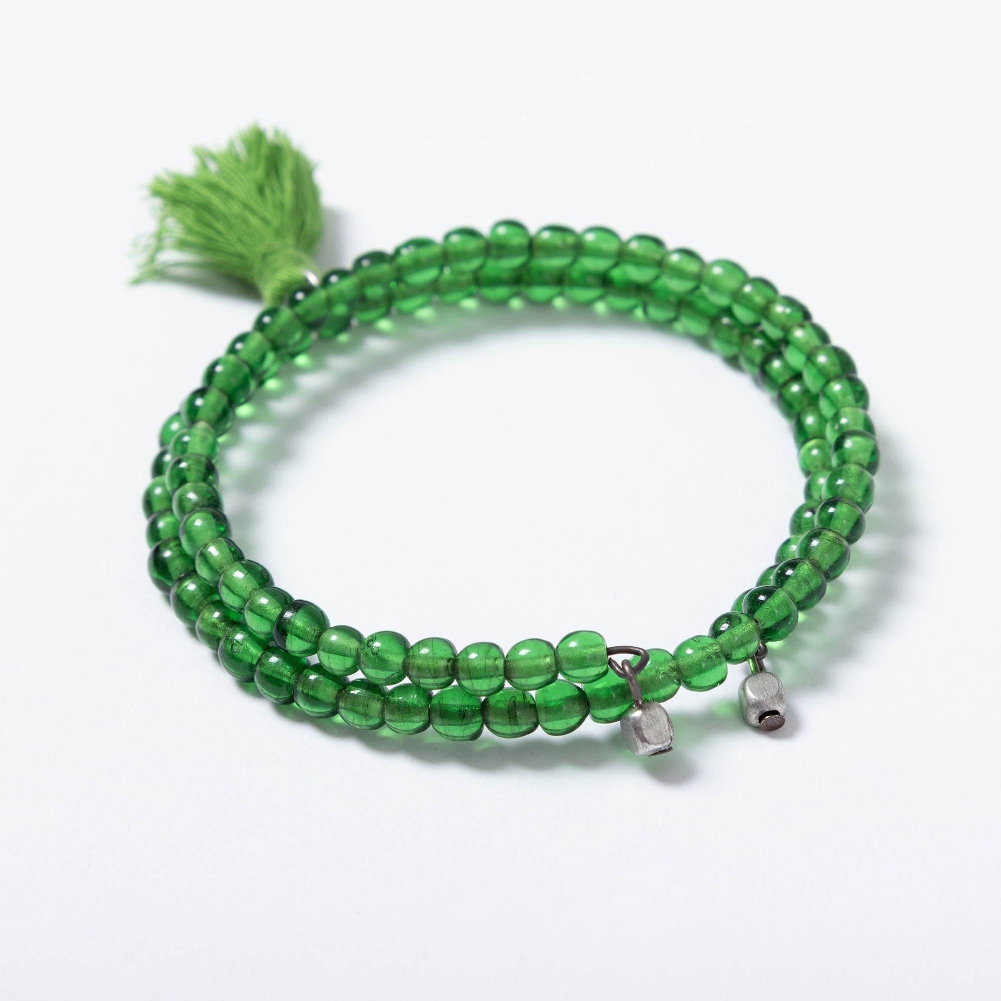 Taj Tassel Glass Bead Bracelet Bracelets - Fashion La Vie Bien Taj Tassel Glass Bead Bracelet