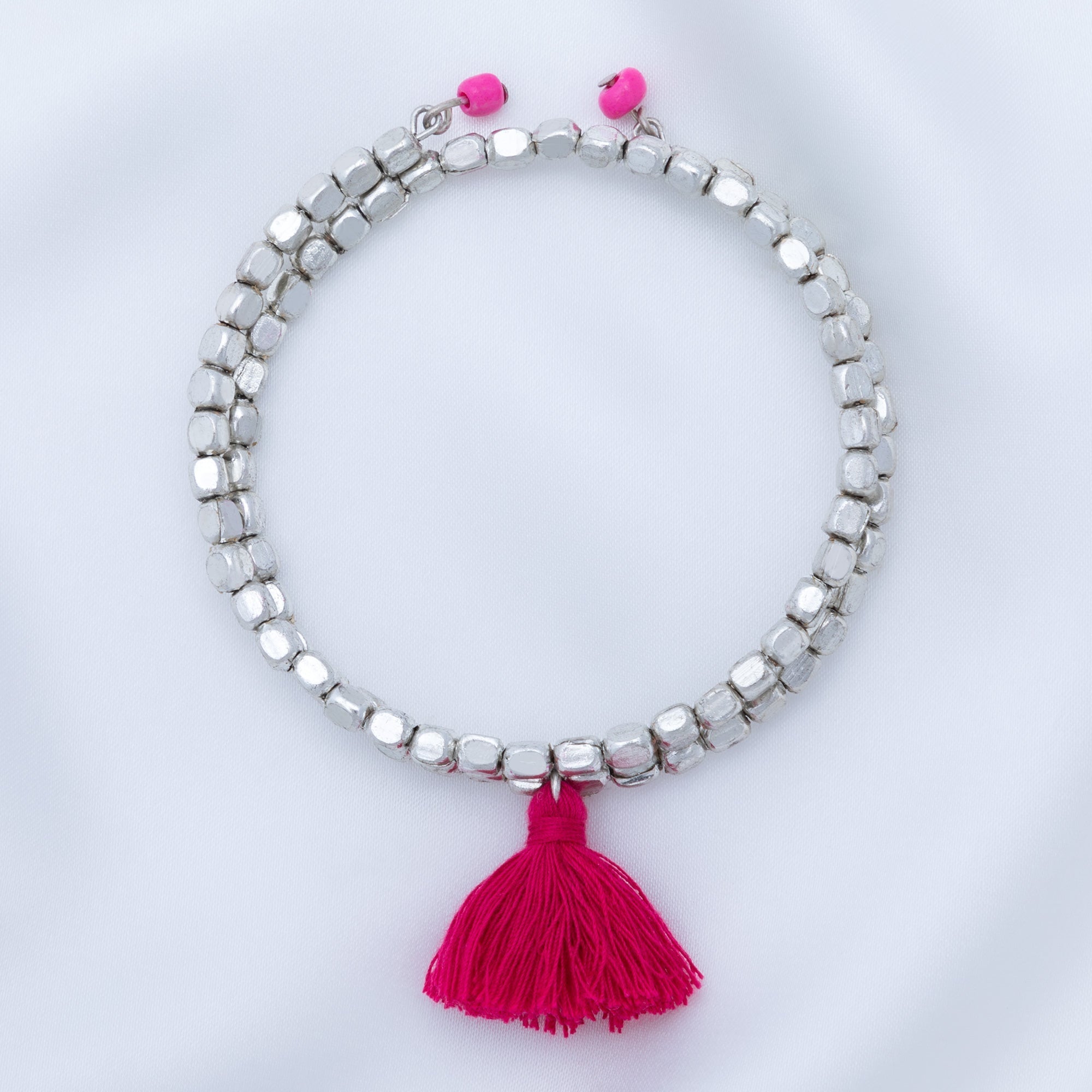 Taj Tassel Metal Bead Bracelet Bracelets - Fashion La Vie Bien Taj Tassel Metal Bead Bracelet