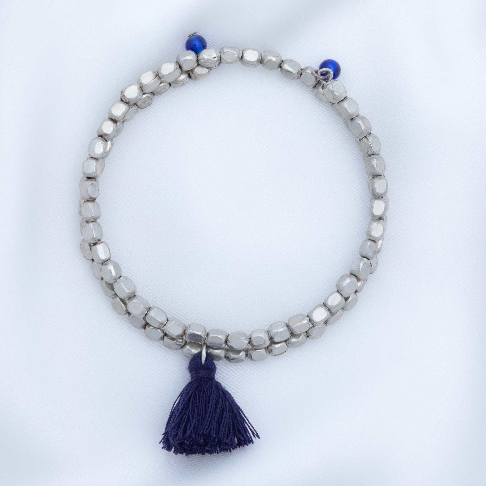 Taj Tassel Metal Bead Bracelet Bracelets - Fashion La Vie Bien Taj Tassel Metal Bead Bracelet
