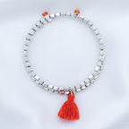 Taj Tassel Metal Bead Bracelet Bracelets - Fashion La Vie Bien Taj Tassel Metal Bead Bracelet