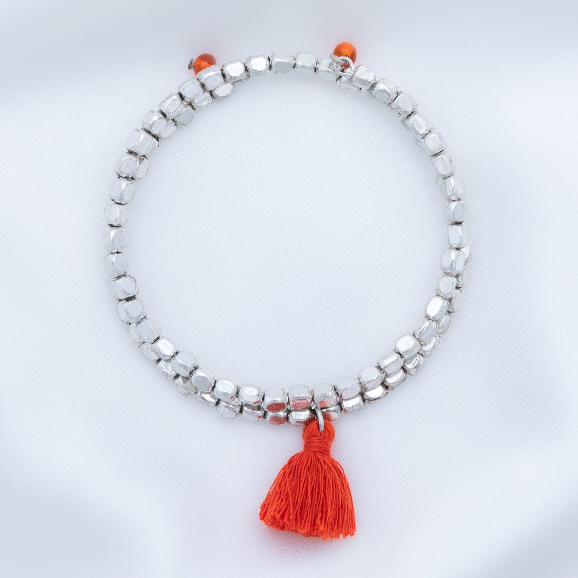 Taj Tassel Metal Bead Bracelet Bracelets - Fashion La Vie Bien Taj Tassel Metal Bead Bracelet