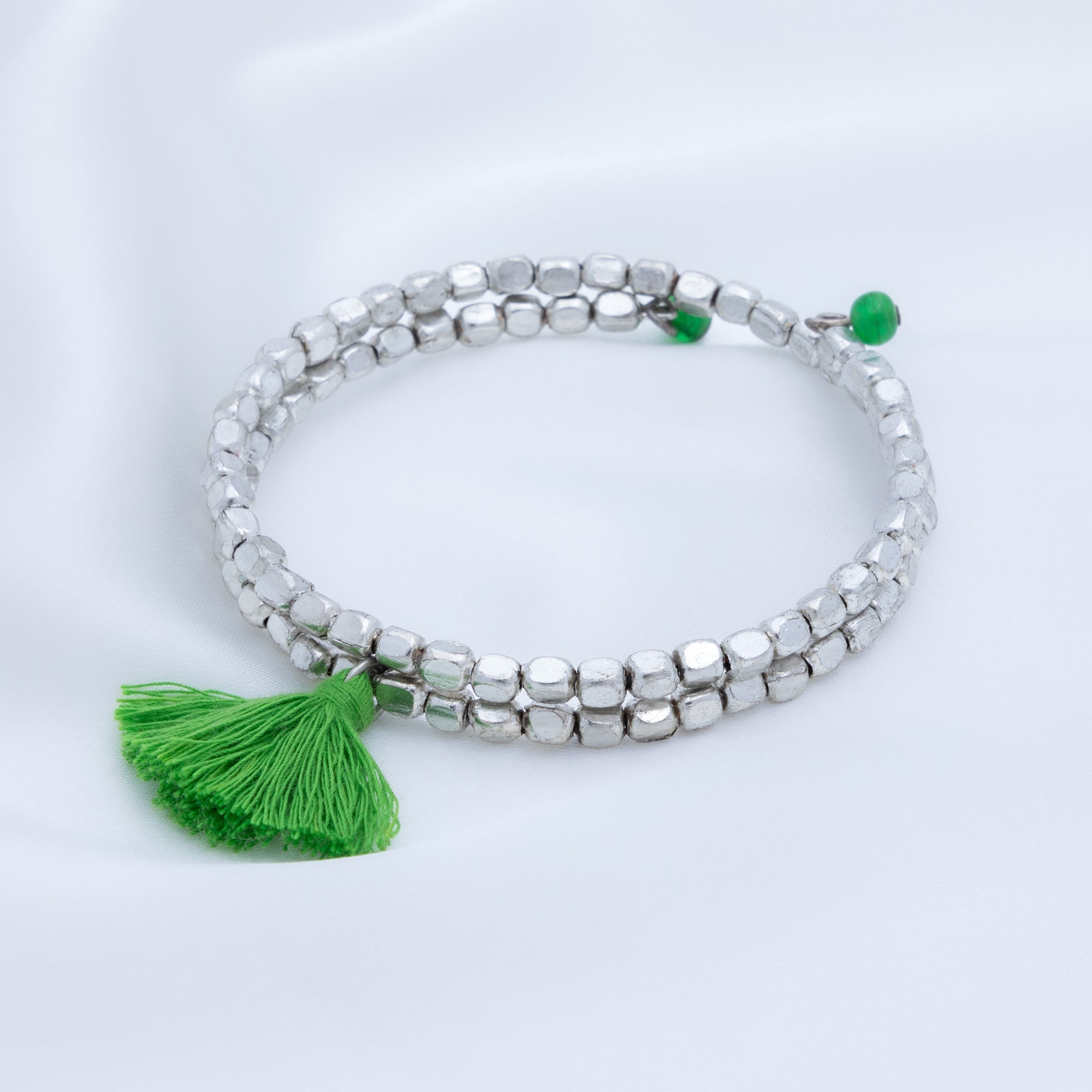 Taj Tassel Metal Bead Bracelet Bracelets - Fashion La Vie Bien Taj Tassel Metal Bead Bracelet
