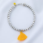 Taj Tassel Metal Bead Bracelet Bracelets - Fashion La Vie Bien Taj Tassel Metal Bead Bracelet