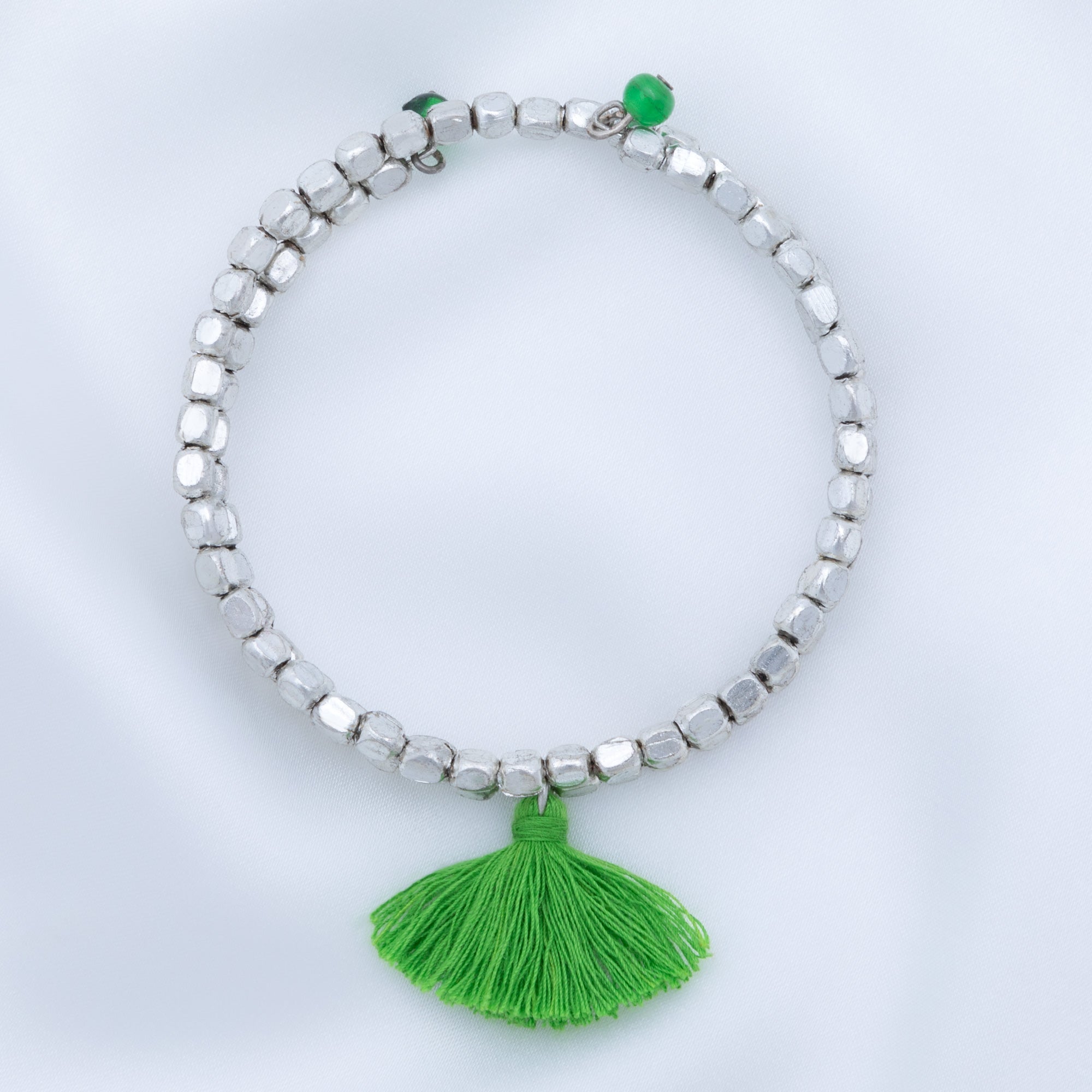 Taj Tassel Metal Bead Bracelet Bracelets - Fashion La Vie Bien Taj Tassel Metal Bead Bracelet