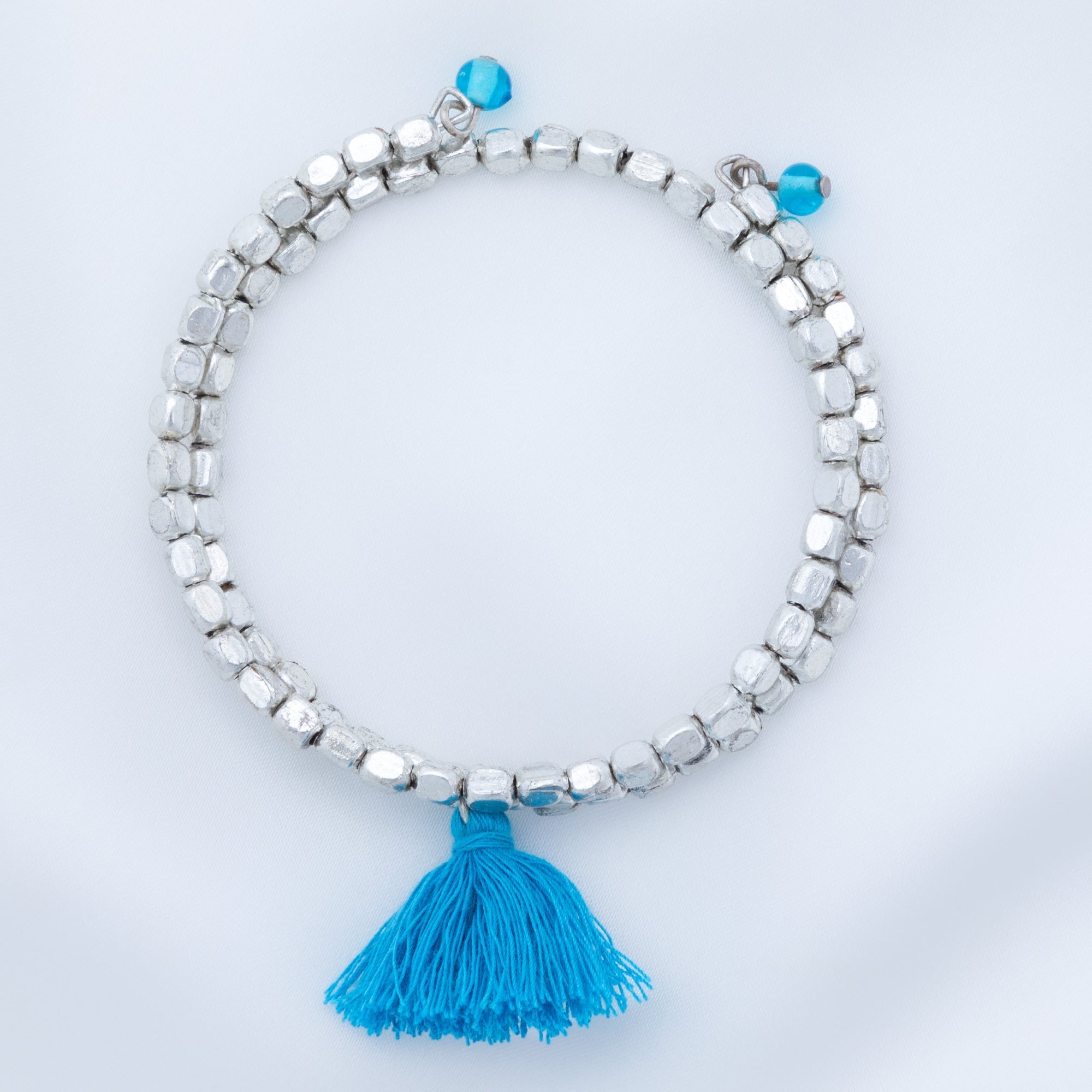 Taj Tassel Metal Bead Bracelet Bracelets - Fashion La Vie Bien Taj Tassel Metal Bead Bracelet