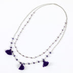Taj Tassel Necklace Necklaces - Fashion La Vie Bien Taj Tassel Necklace