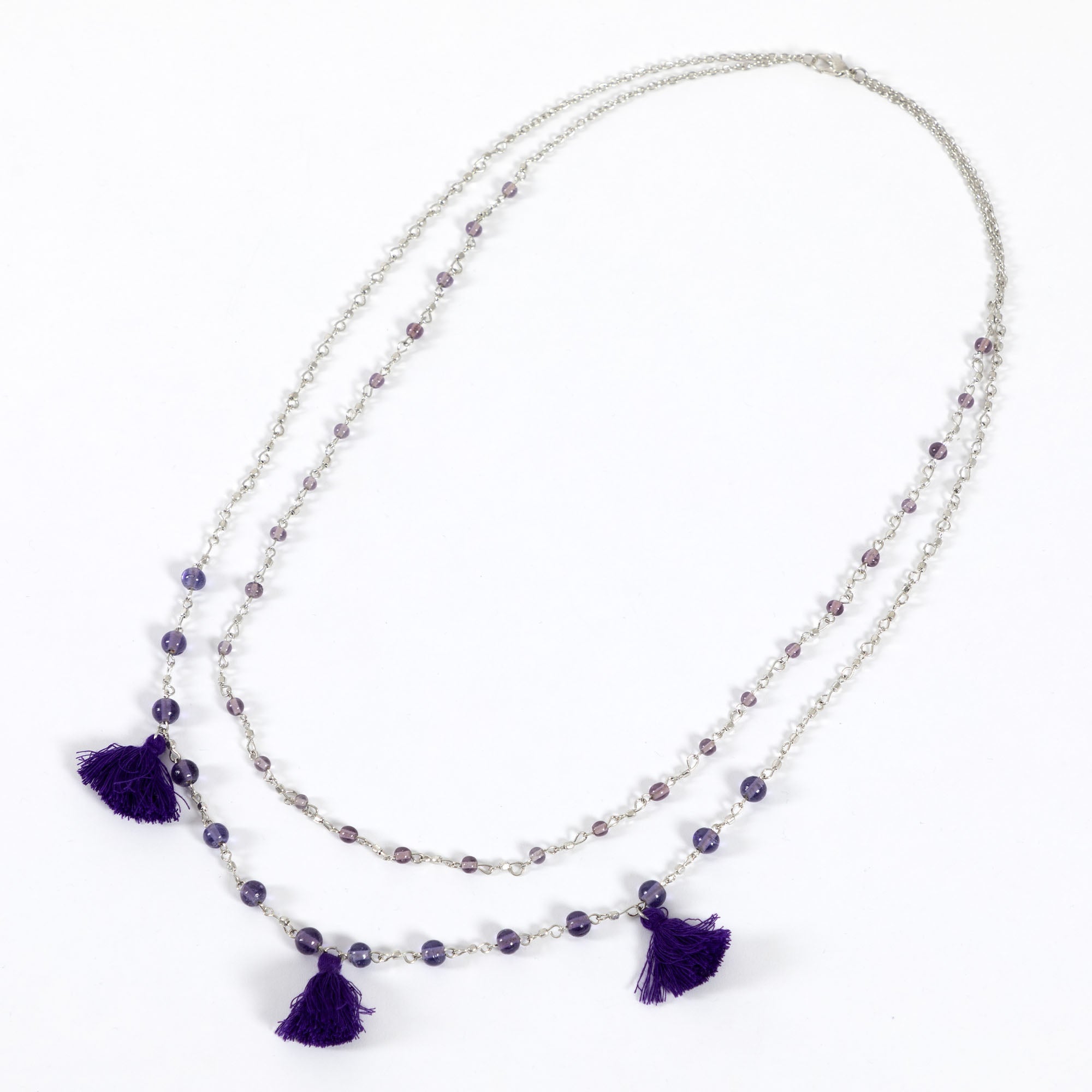 Taj Tassel Necklace Necklaces - Fashion La Vie Bien Taj Tassel Necklace