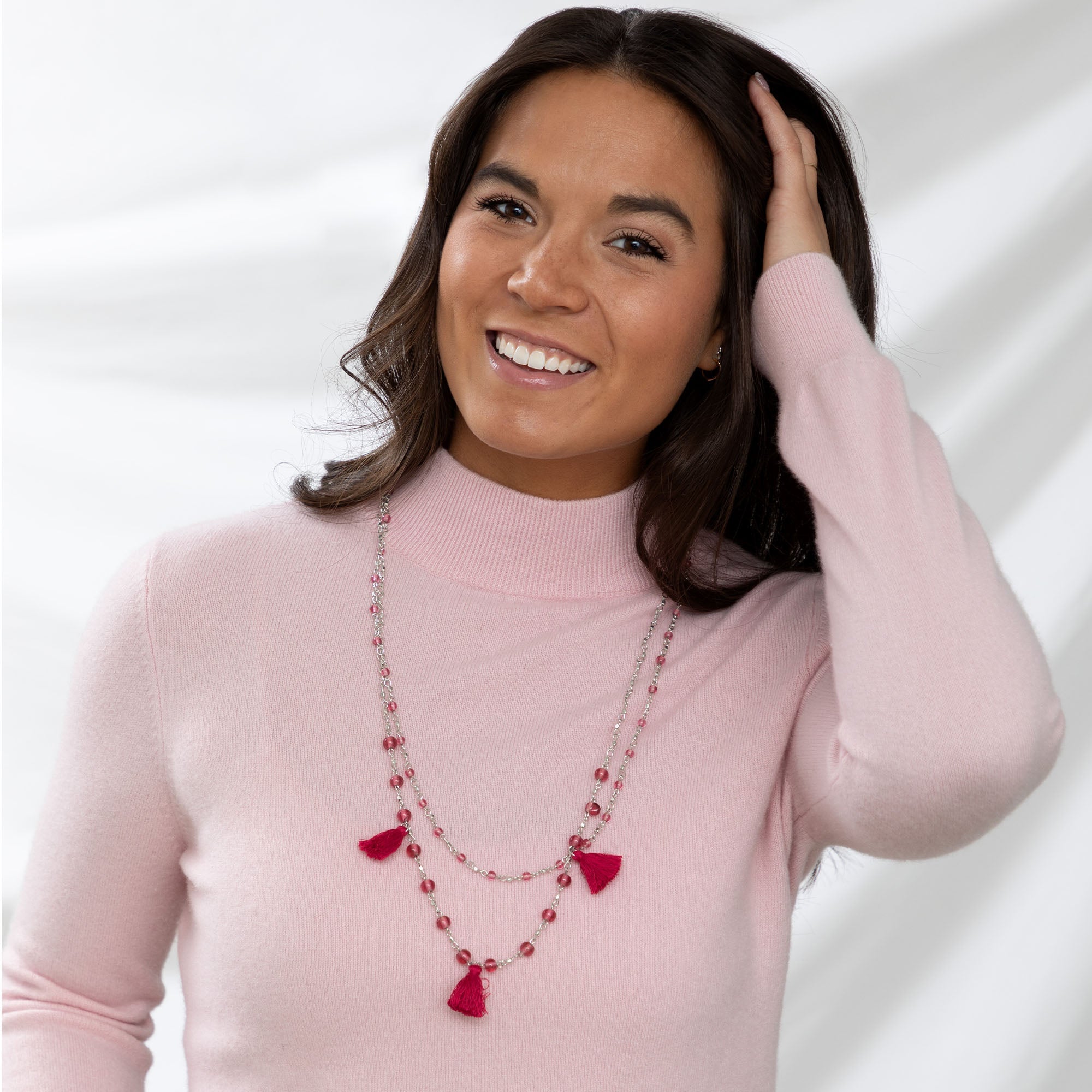 Taj Tassel Necklace Necklaces - Fashion La Vie Bien Taj Tassel Necklace