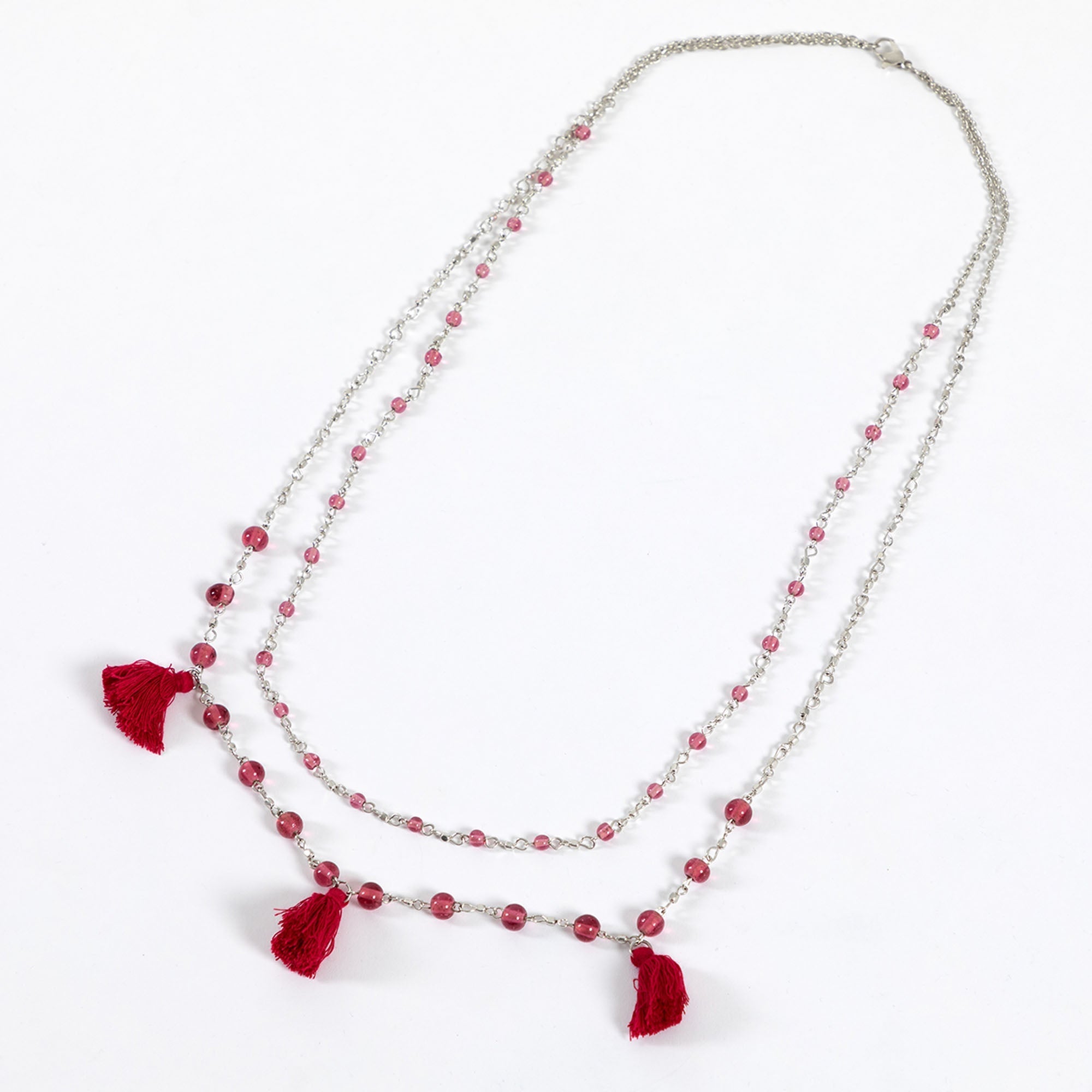 Taj Tassel Necklace Necklaces - Fashion La Vie Bien Taj Tassel Necklace