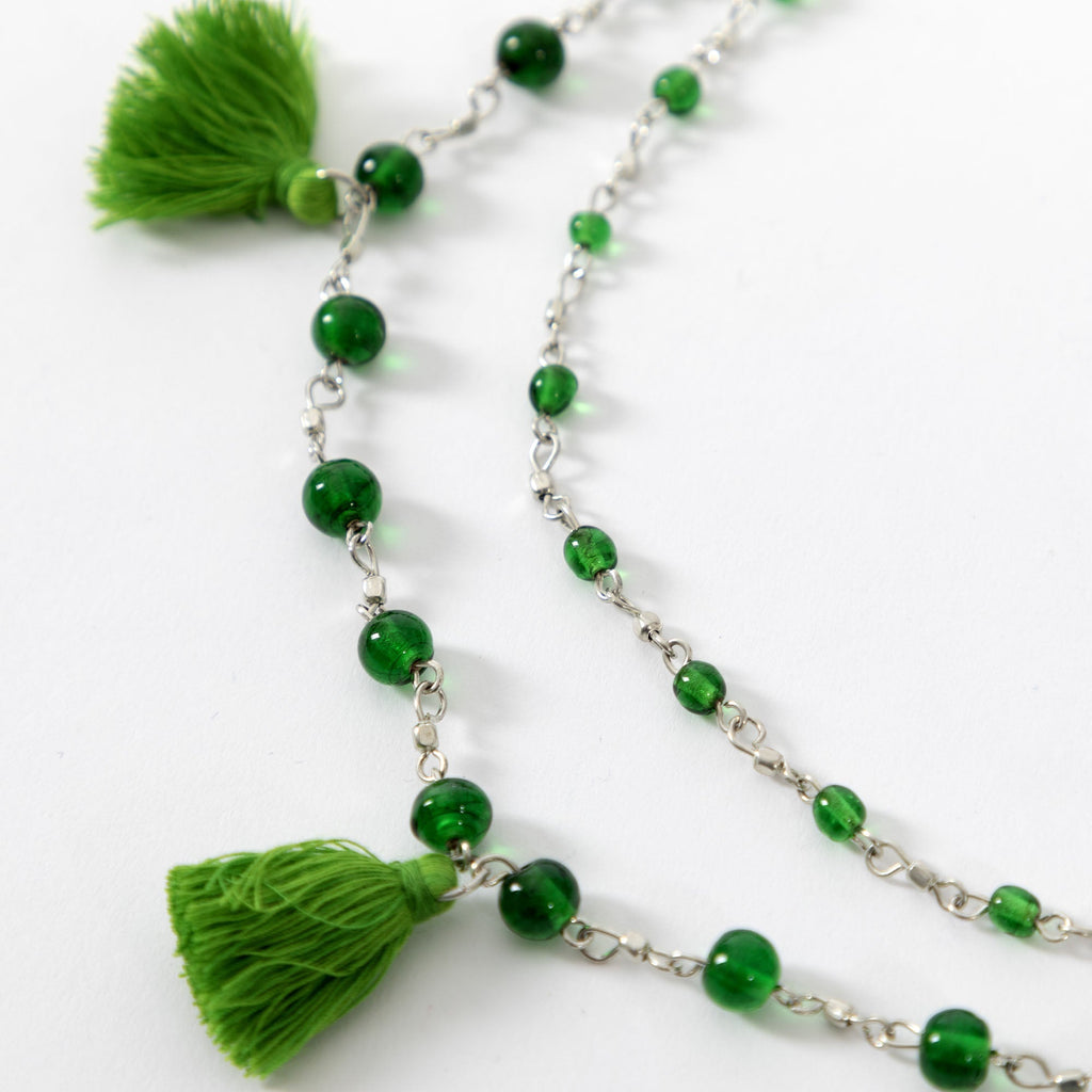 Taj Tassel Necklace Necklaces - Fashion La Vie Bien Taj Tassel Necklace