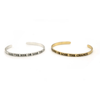 Take The Risk Quote Cuff