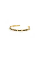Take The Risk Quote Cuff