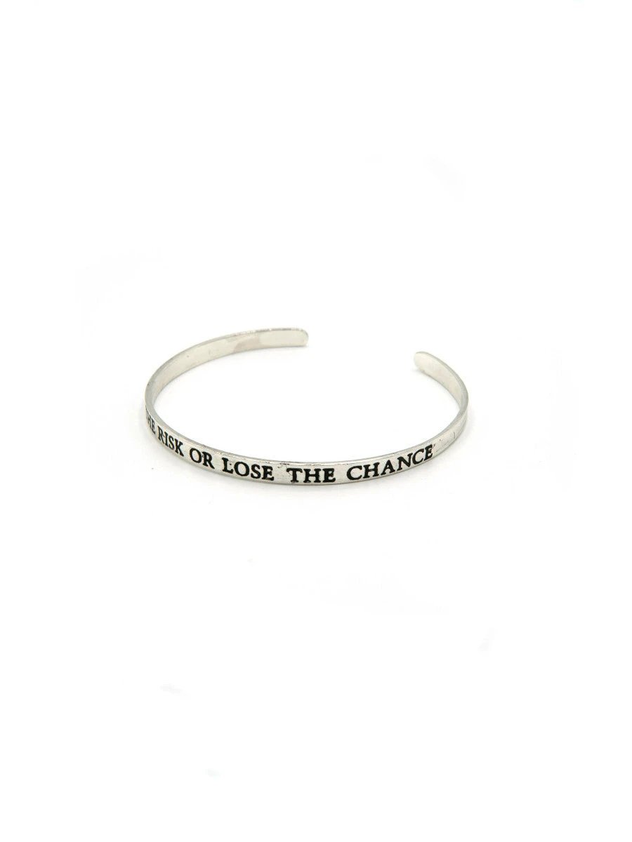 Take The Risk Quote Cuff