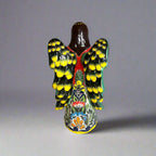 Talavera Angel Statue | Hand - Painted Mexican Ceramic Figurine Talavera Statue La Vie Bien Talavera Angel Statue | Hand - Painted Mexican Ceramic Figurine