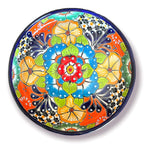 Talavera Appetizer Tray Set | Mexican Hand Painted Pottery Talavera Appetizer Tray La Vie Bien Talavera Appetizer Tray Set | Mexican Hand Painted Pottery