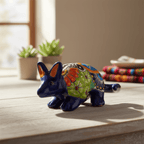 Talavera Armadillo Figurine | Hand-Painted Mexican Decor Talavera Figurine La Vie Bien Talavera Armadillo Figurine | Hand-Painted Mexican Decor