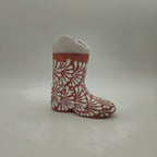 Talavera Boot Planter | Hand-Painted Mexican Pottery Accent