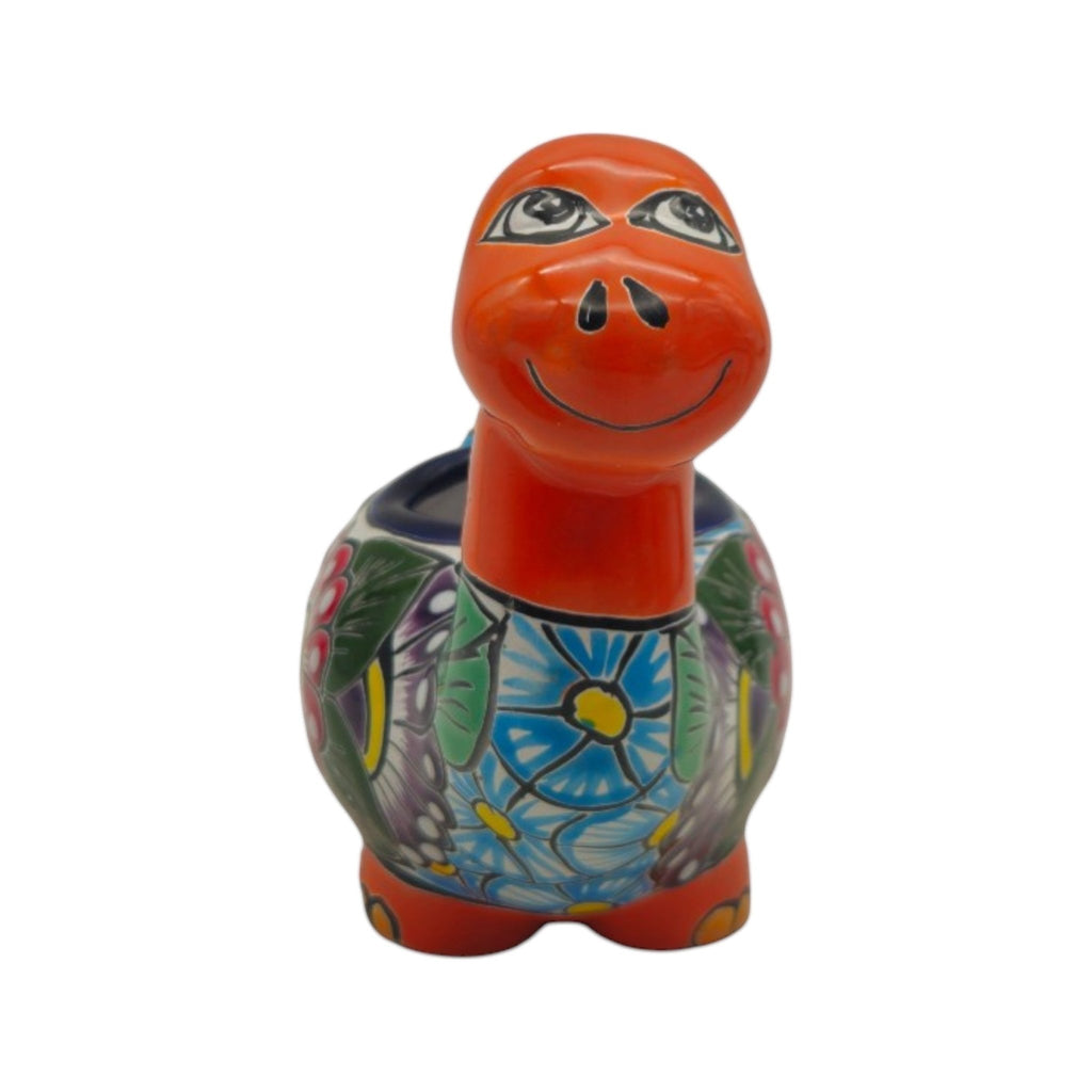 Talavera Brachiosaurus Planter | Colorful Mexican Succulent Pot Talavera Planter La Vie Bien Talavera Brachiosaurus Planter | Colorful Mexican Succulent Pot